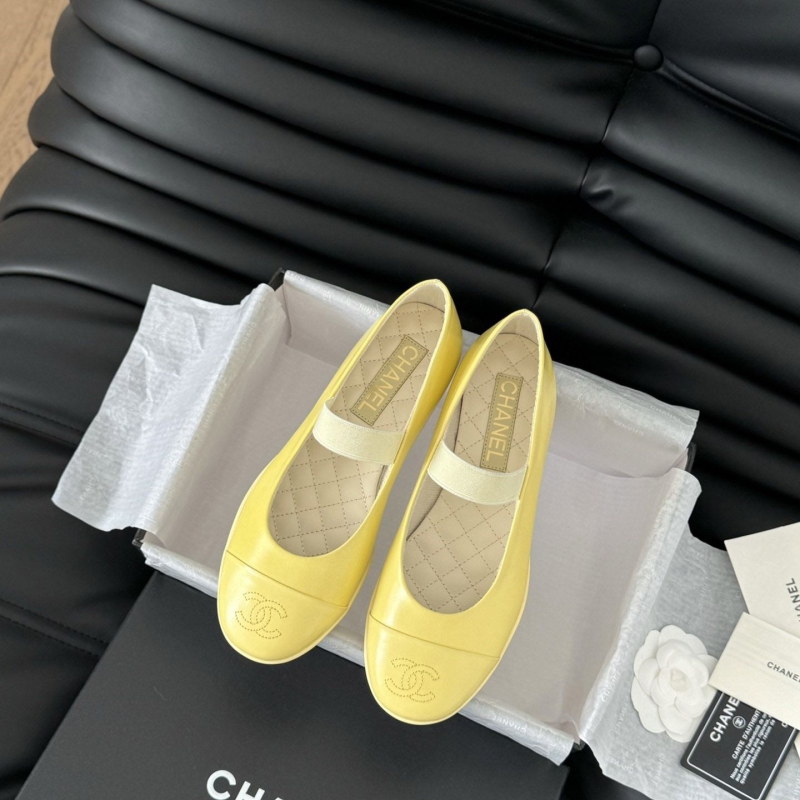 Ch*el flat shoes
